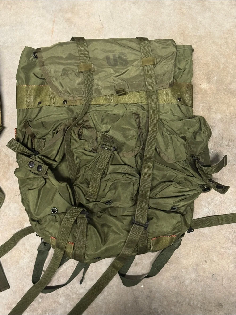 US Military Olive Green Rucksack Pack - Men Bags